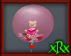 Teddy Balloon Pink Heart