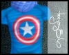 TJ Capt AMERICA tee w/b