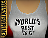 "Worlds Best Ex Gf" Tank