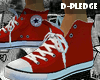 DA|Red converse