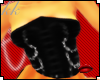 (kk)chained corset-black