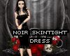 [P] noir skintight dress