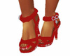 Red Bling Heels