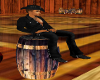 saloon bar stool barrel,