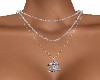 DIAMOND BUNNY  NECKLACE