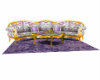 Victorian Purple Couch