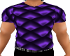 Purple Satin MuscleShirt