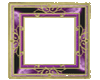 {L} Frame Gold and purpl