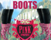 pink army boot heels
