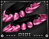 !D! Spike Cuff Set Pink