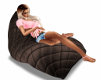 Brown Cuddle Bean Bag