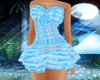 LightBlue Short Dress XL