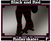 Red & Black Rollerskates