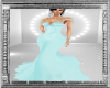 W| Teal Wedding Gown