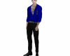 Blue Shirt Pants Suit