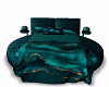 Teal Bed with pose