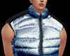 [S] Metallic Blue Vest