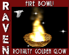 ROYALTY GOLDEN FIRE BOWL