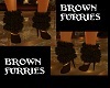 BROWN FURRIES~BOOTS