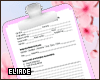 Kawaii Clipboard ♥