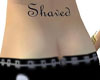 *Shaved back tattoo