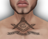 Masonic-Neck Tattoo