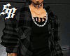 ! Black plaid flannel v2