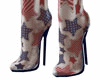 CA 4th July USA Boots