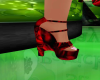 Rose red shoes