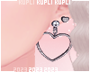 $K Valentine Earrings