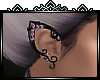 v| Lavender Elf Ear Cuff