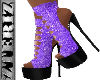 Heels Black Purple