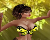 Yellow Butterfly Top