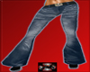 RH Cinched flare jeans