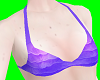 A-Cup Purple Bikini top