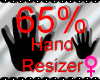 *I* Hand scaler 65%