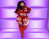 Leather red princess RL