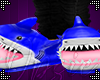 0! Sharky Slippers  Blu