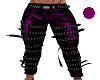 Studded Strapped Pants M