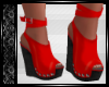 CE Ally Red Wedges
