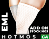 EML Stockings Add White