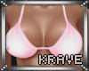 [K] PINK BIKINI TOP