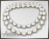 Diamond & Pearl Necklace