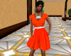 Orange Sexy Dress