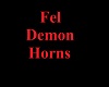 Fel Demon Horns