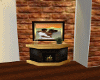 Fireplace with photo