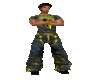 Yellow lightning pantsUA