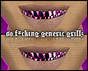 generic grillz in pink