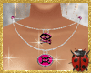 Emo Necklace Pink