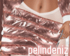 [P]Puffer pink skirt RLL